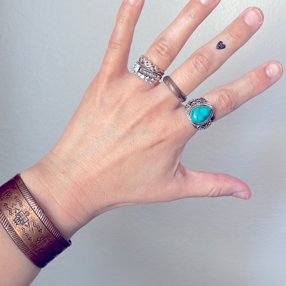 😍sold🥰Sterling silver band - Picture 5 of 6